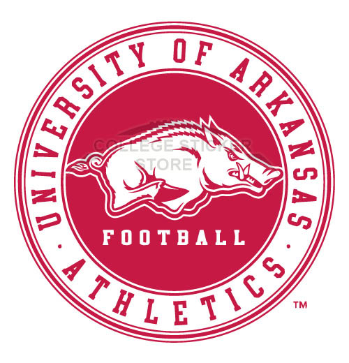Customs Arkansas Razorbacks 2009 Pres Misc Logo Iron-on Transfers (Wall Stickers) N3750